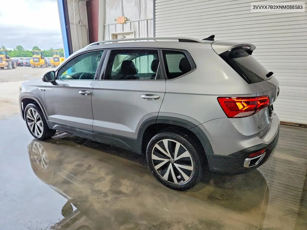 2022 Volkswagen Taos Se VIN: 3VVYX7B2XNM088583 Lot: 58371846