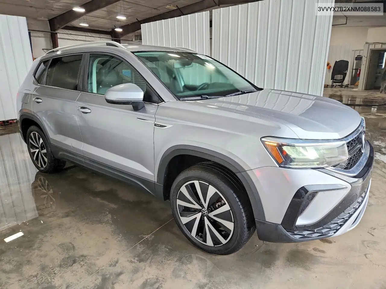 2022 Volkswagen Taos Se VIN: 3VVYX7B2XNM088583 Lot: 58371846