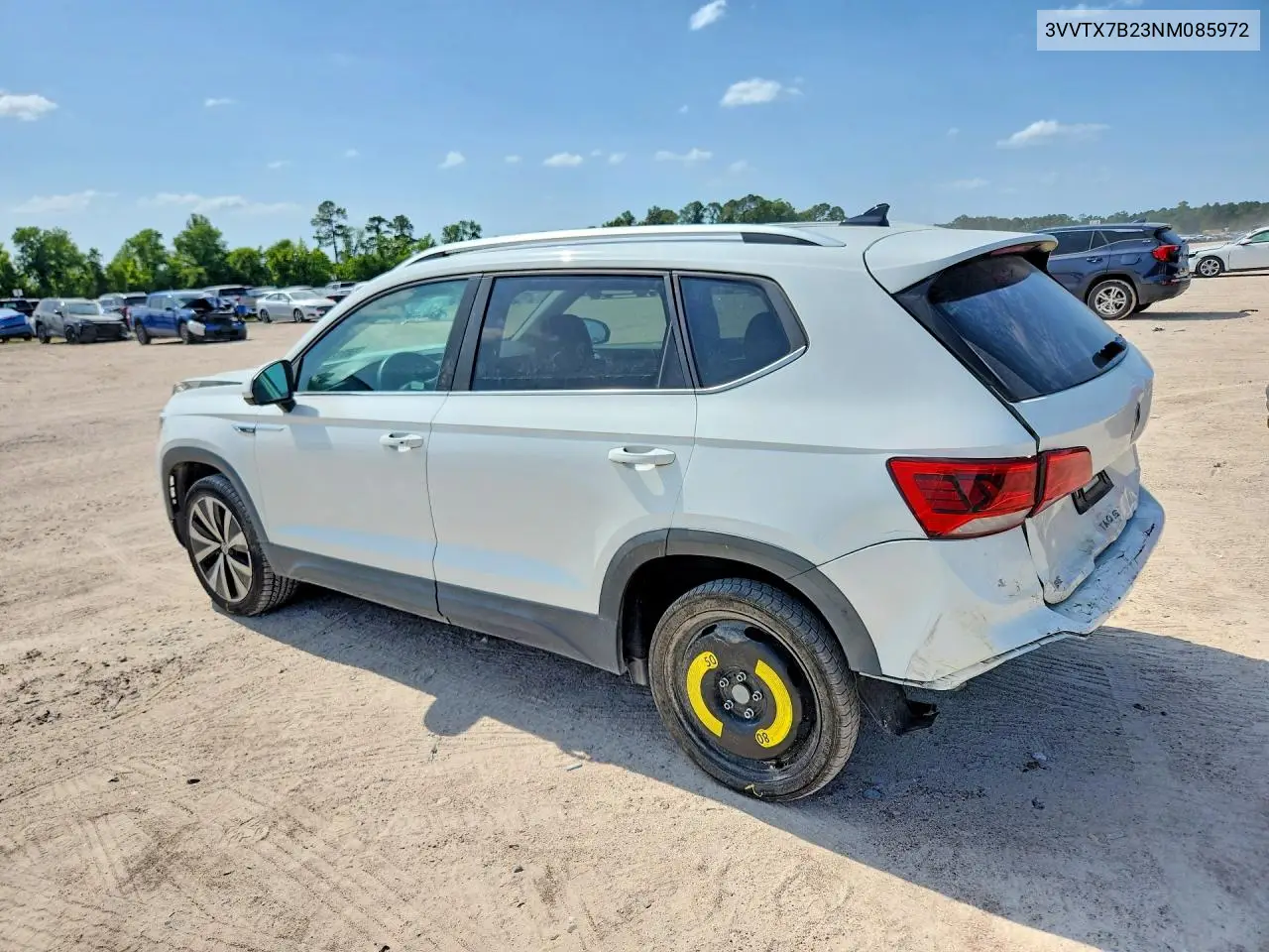 2022 Volkswagen Taos Se VIN: 3VVTX7B23NM085972 Lot: 58912386