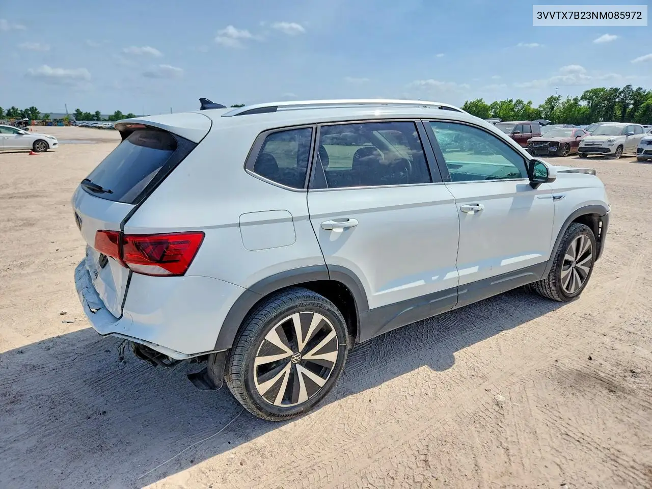 2022 Volkswagen Taos Se VIN: 3VVTX7B23NM085972 Lot: 58912386