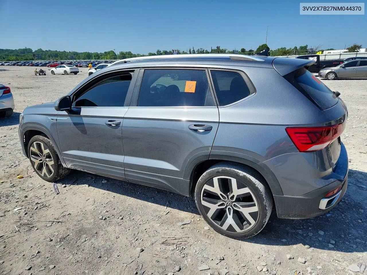 2022 Volkswagen Taos Sel VIN: 3VV2X7B27NM044370 Lot: 59303856
