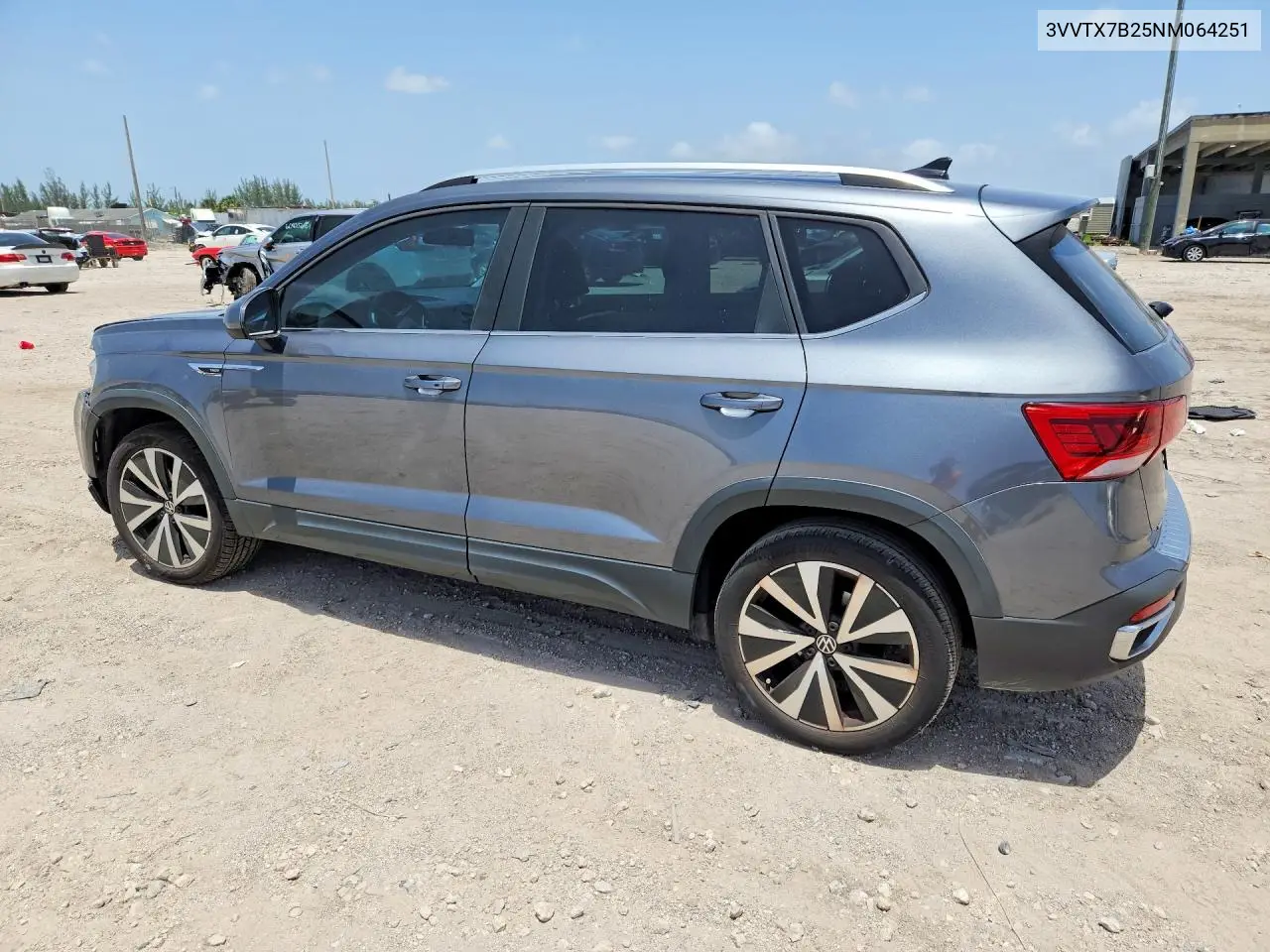 2022 Volkswagen Taos Se VIN: 3VVTX7B25NM064251 Lot: 59400466