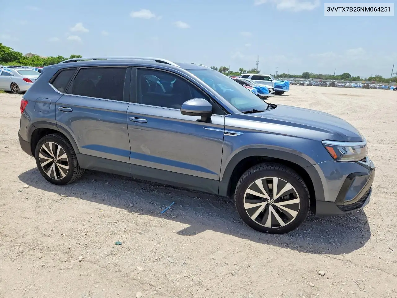 2022 Volkswagen Taos Se VIN: 3VVTX7B25NM064251 Lot: 59400466