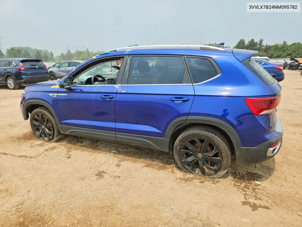 2022 Volkswagen Taos Se Iq Drive VIN: 3VVLX7B24NM095782 Lot: 60024836