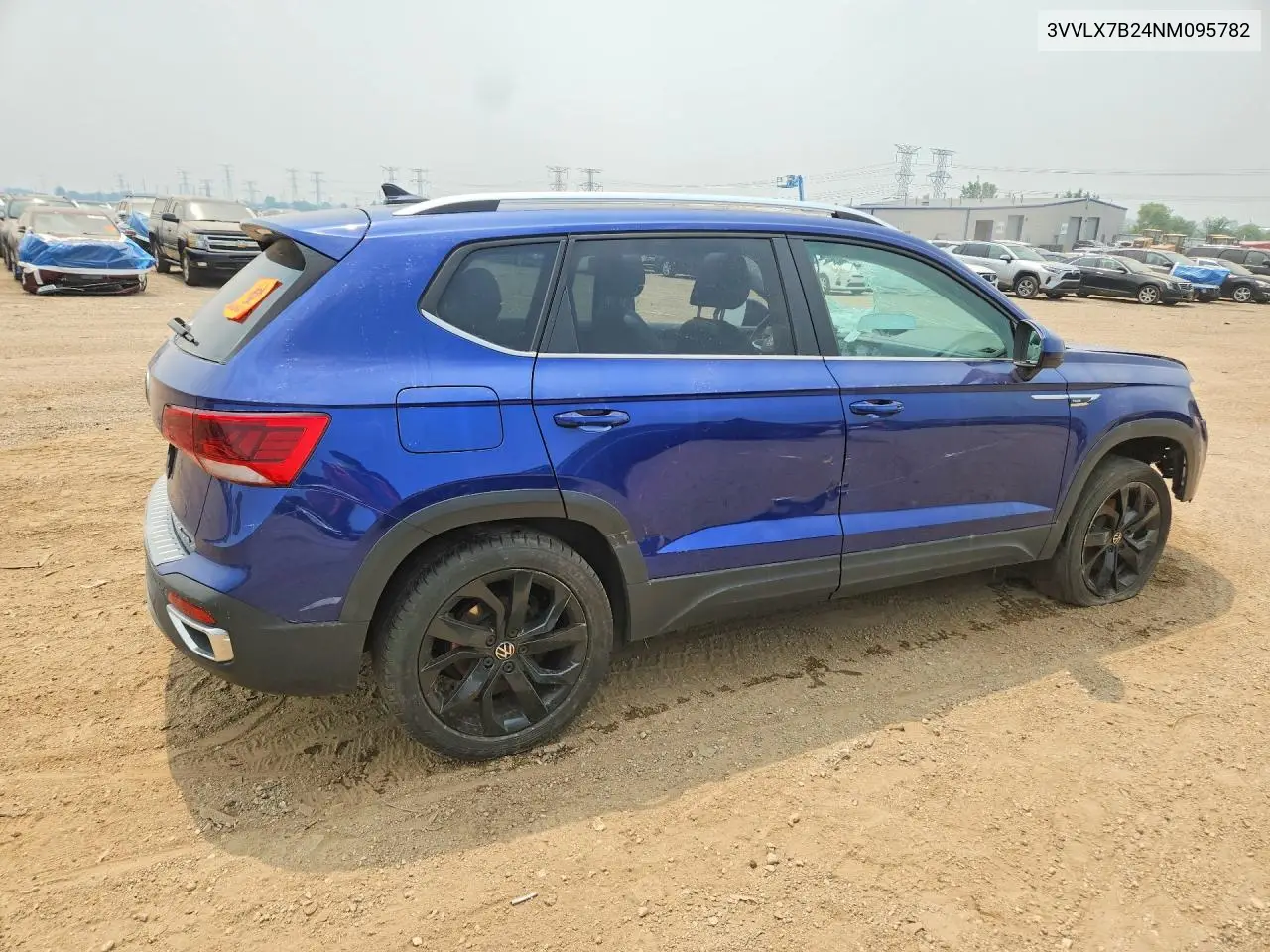 2022 Volkswagen Taos Se Iq Drive VIN: 3VVLX7B24NM095782 Lot: 60024836