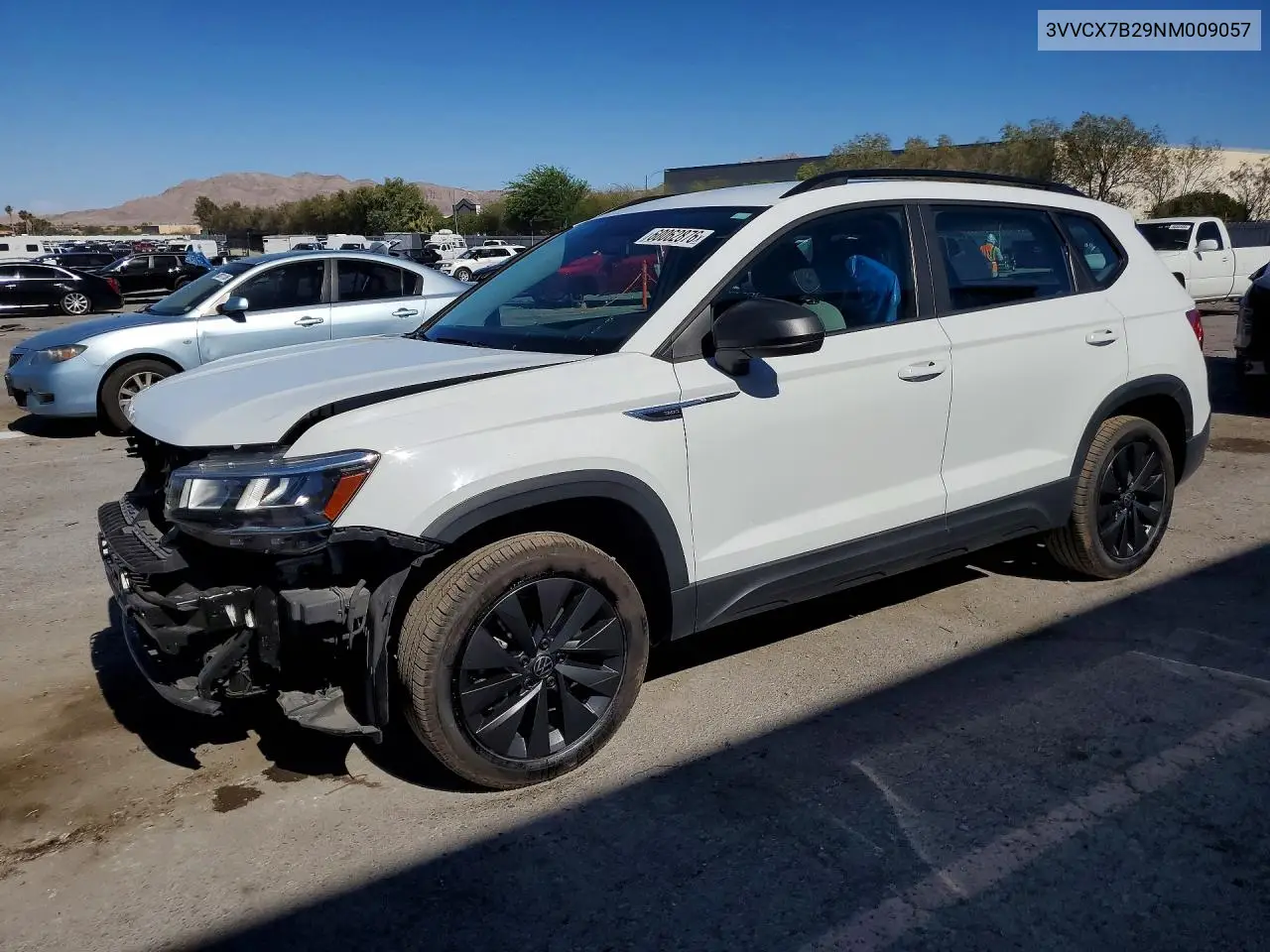 2022 Volkswagen Taos S VIN: 3VVCX7B29NM009057 Lot: 60062876