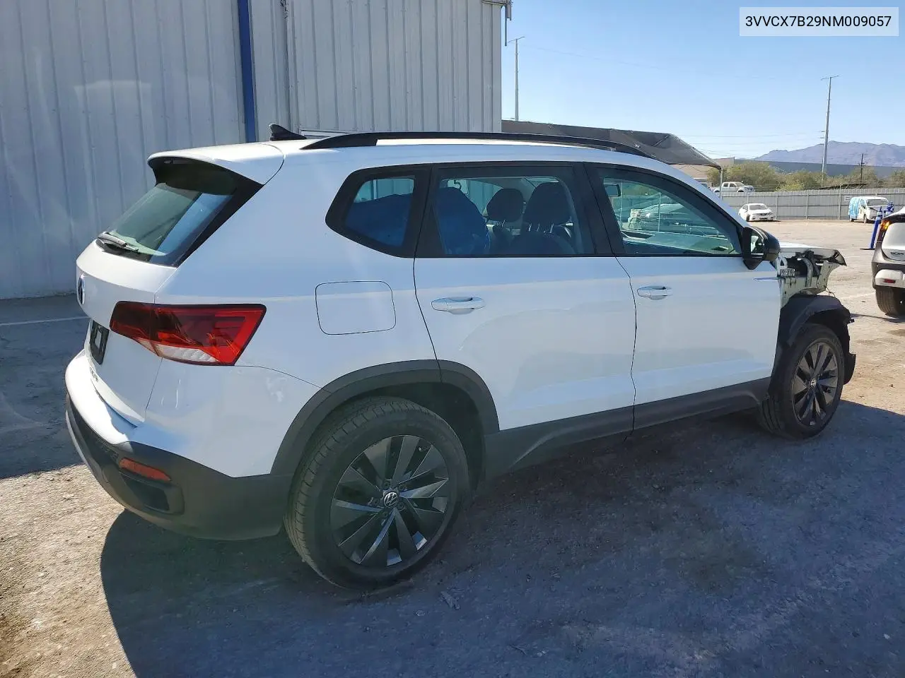 2022 Volkswagen Taos S VIN: 3VVCX7B29NM009057 Lot: 60062876