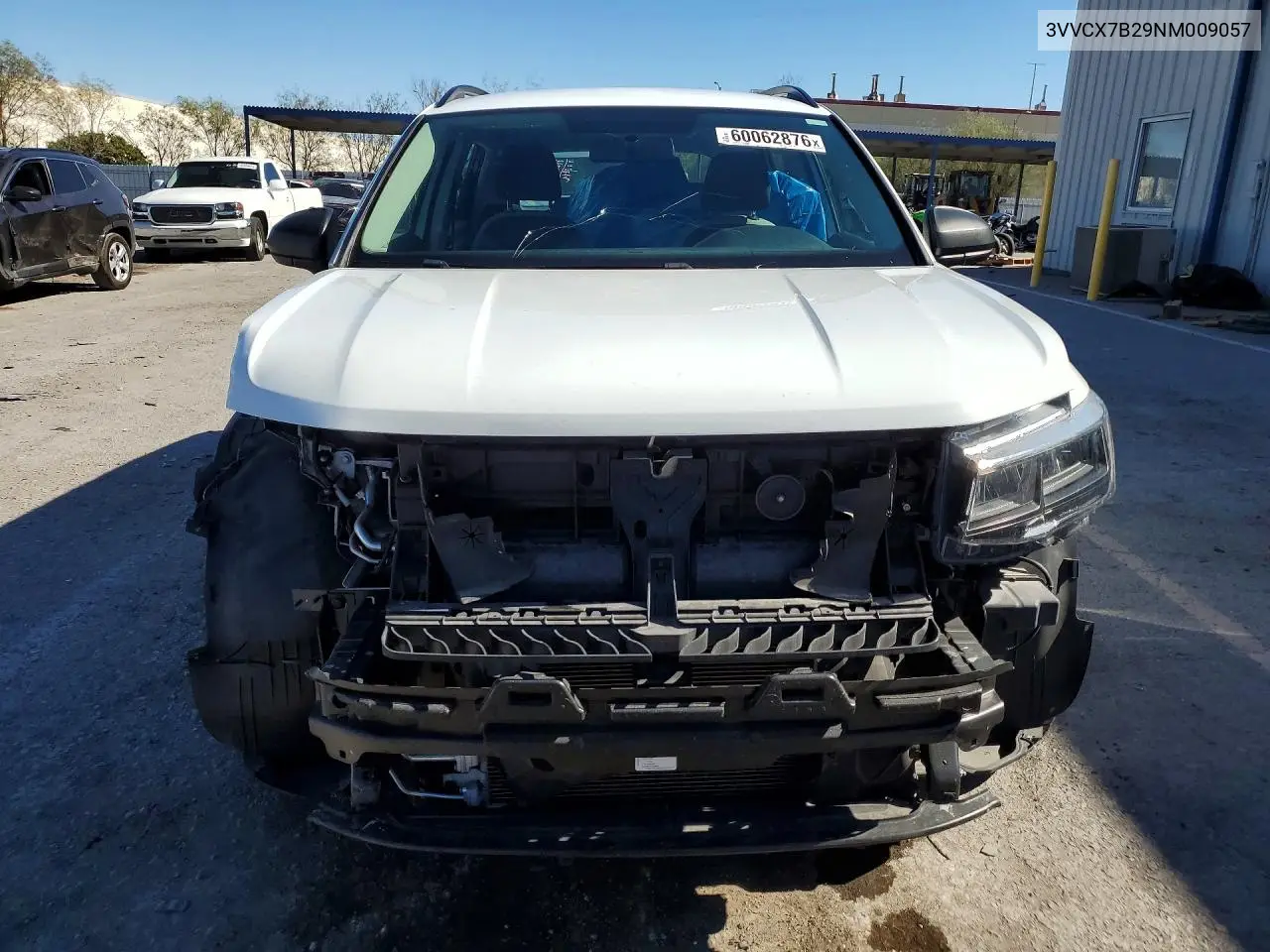 2022 Volkswagen Taos S VIN: 3VVCX7B29NM009057 Lot: 60062876