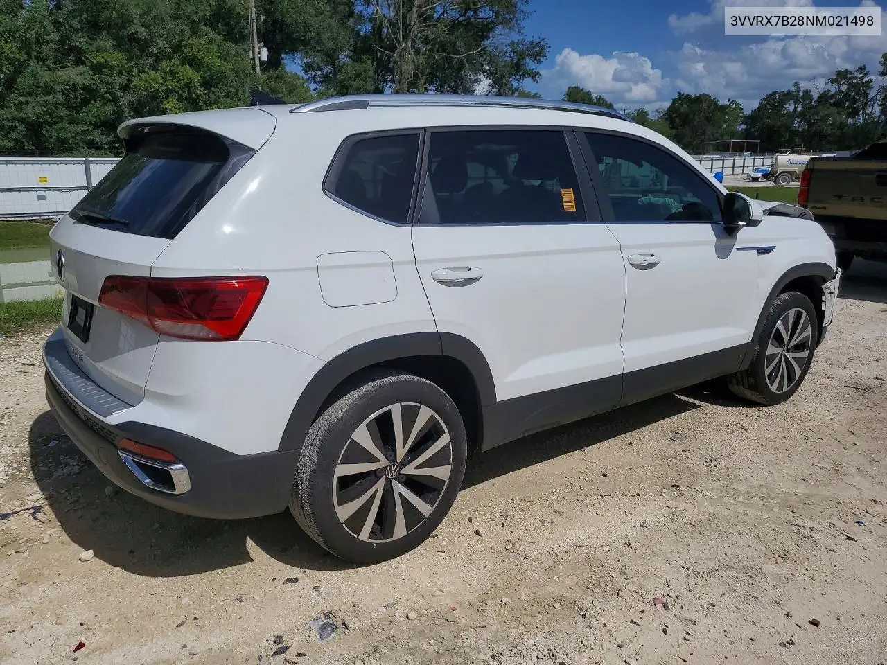 2022 Volkswagen Taos Se VIN: 3VVRX7B28NM021498 Lot: 60262816