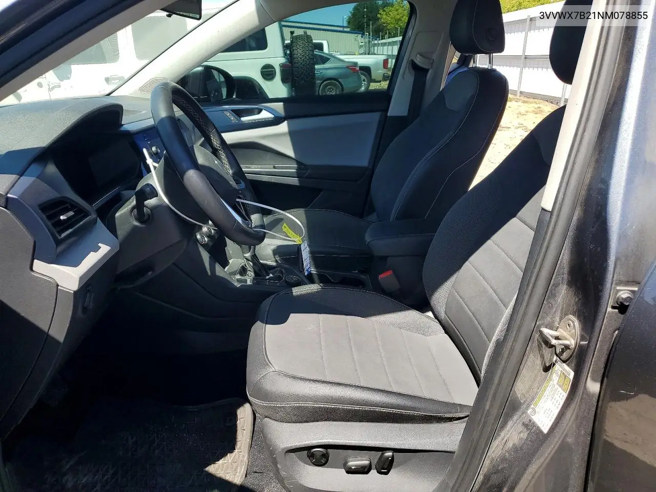 2022 Volkswagen Taos Se VIN: 3VVWX7B21NM078855 Lot: 60425336