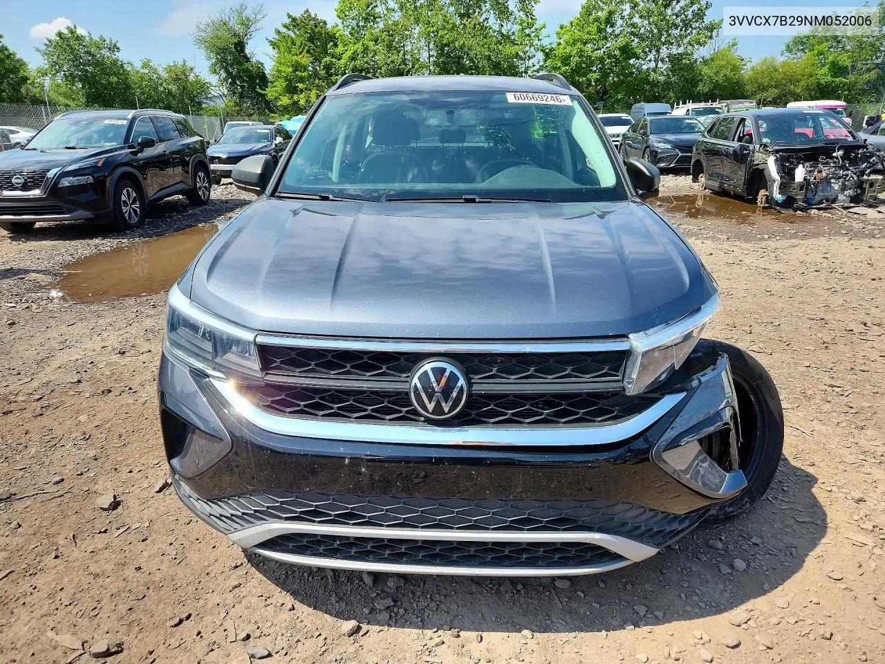 2022 Volkswagen Taos S VIN: 3VVCX7B29NM052006 Lot: 60669246