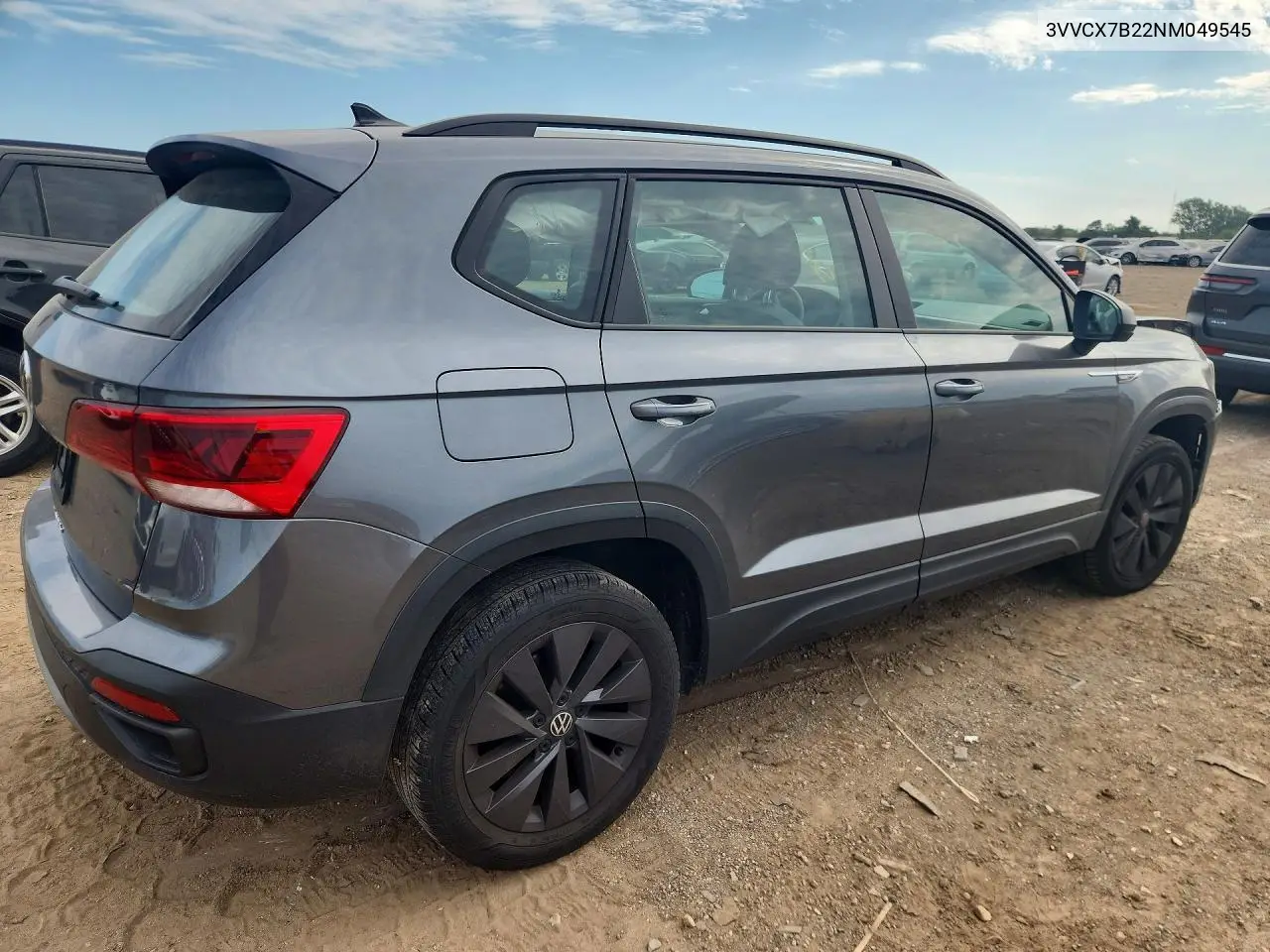 2022 Volkswagen Taos S VIN: 3VVCX7B22NM049545 Lot: 60797536