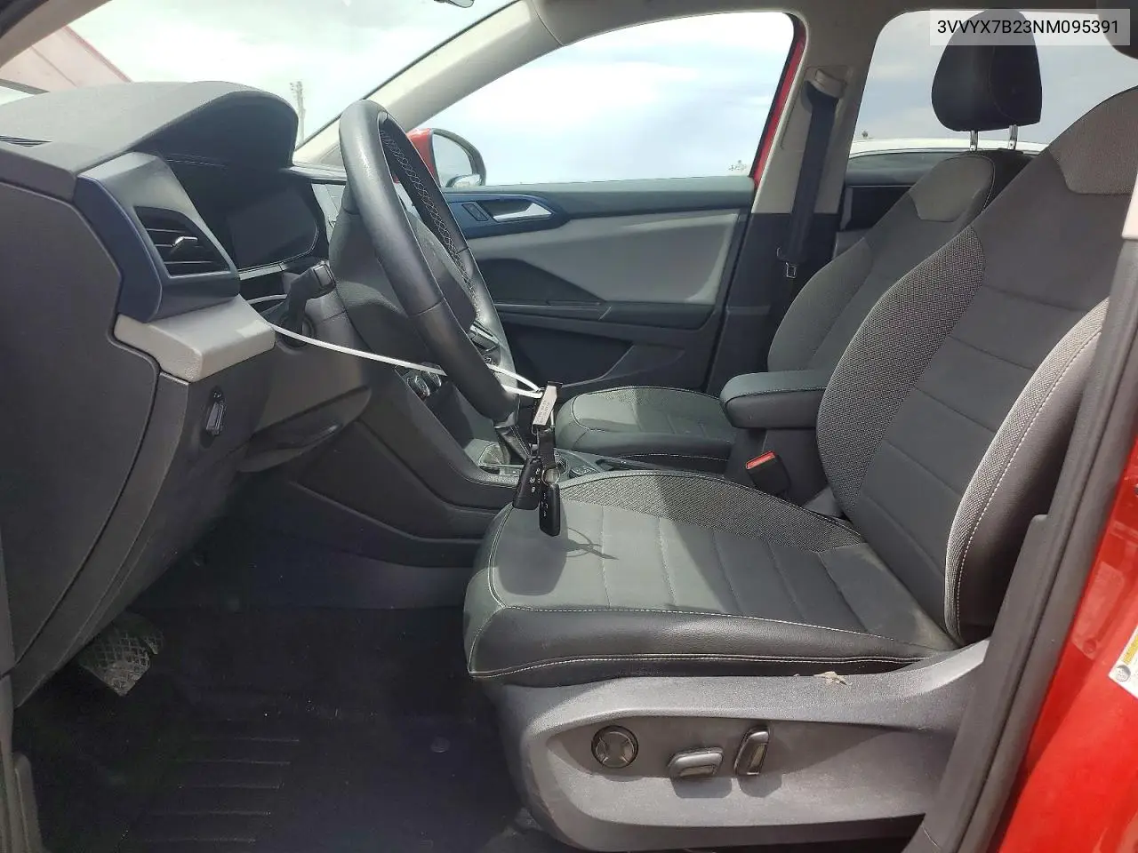 2022 Volkswagen Taos Se VIN: 3VVYX7B23NM095391 Lot: 60849586