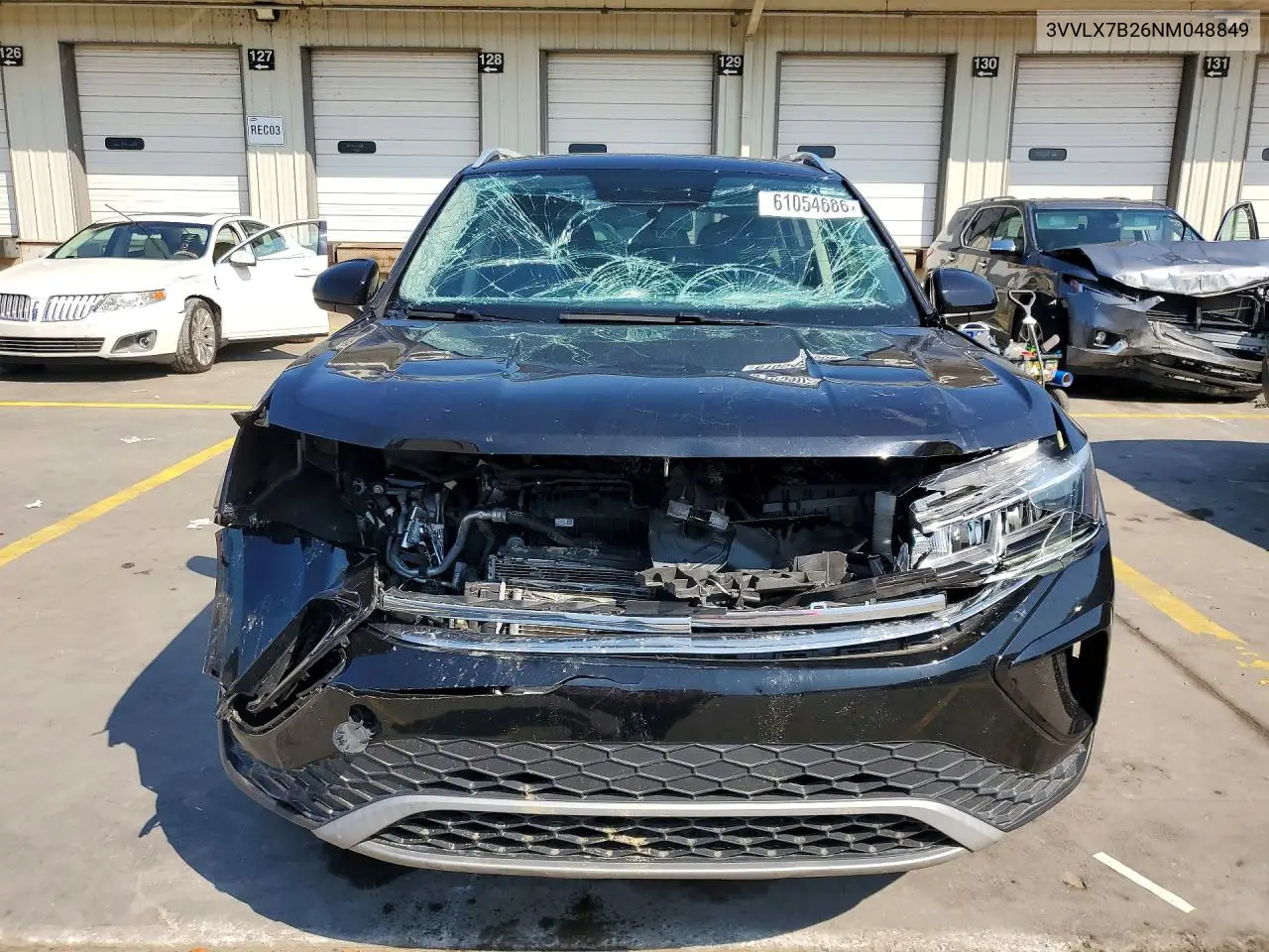 2022 Volkswagen Taos Se Iq Drive VIN: 3VVLX7B26NM048849 Lot: 61054686