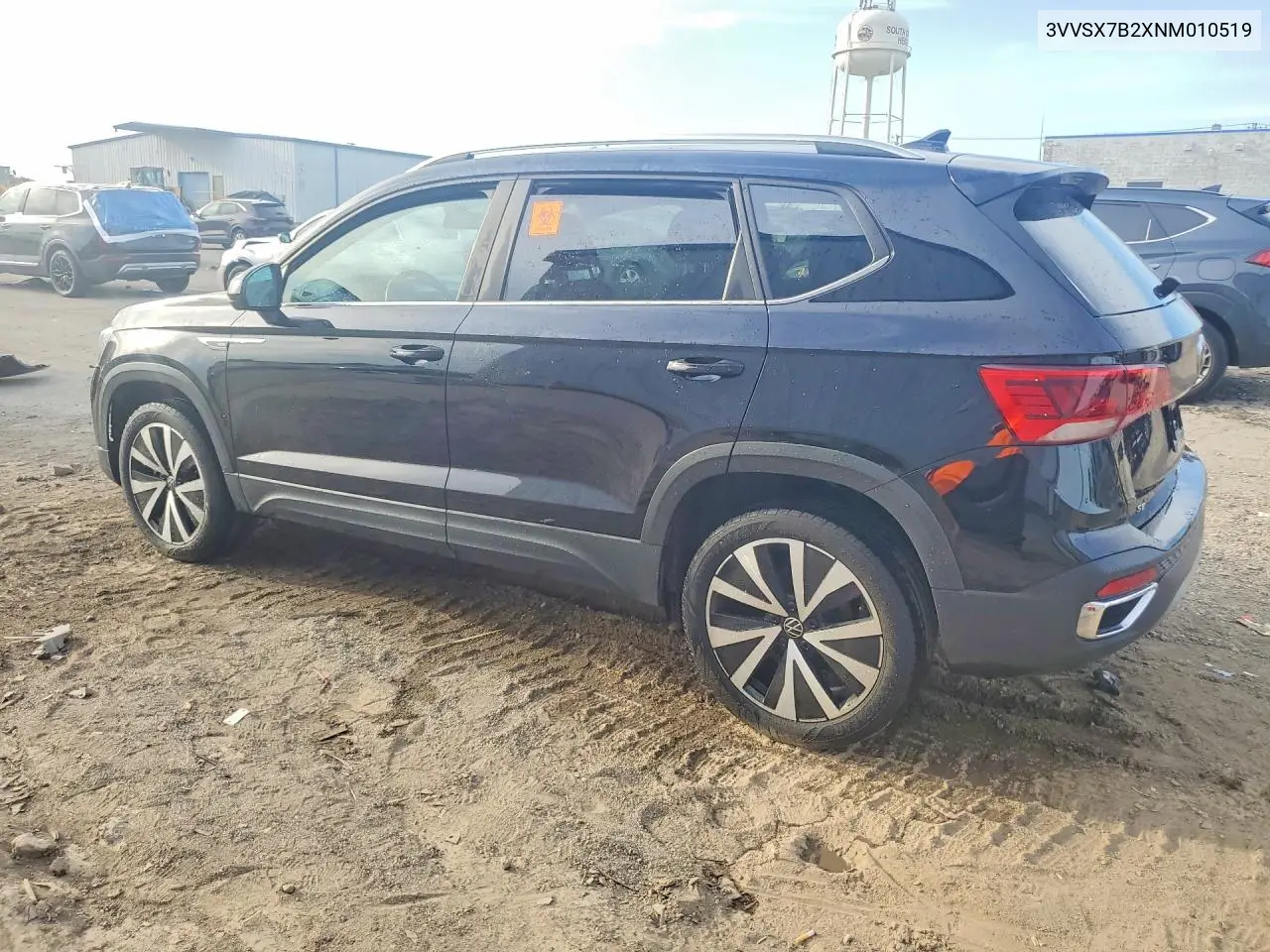 2022 Volkswagen Taos Se VIN: 3VVSX7B2XNM010519 Lot: 61353306