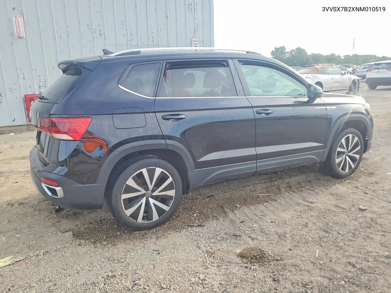 2022 Volkswagen Taos Se VIN: 3VVSX7B2XNM010519 Lot: 61353306