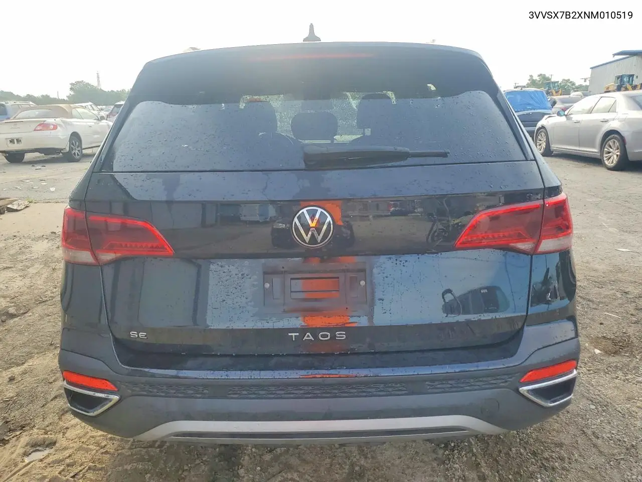 2022 Volkswagen Taos Se VIN: 3VVSX7B2XNM010519 Lot: 61353306