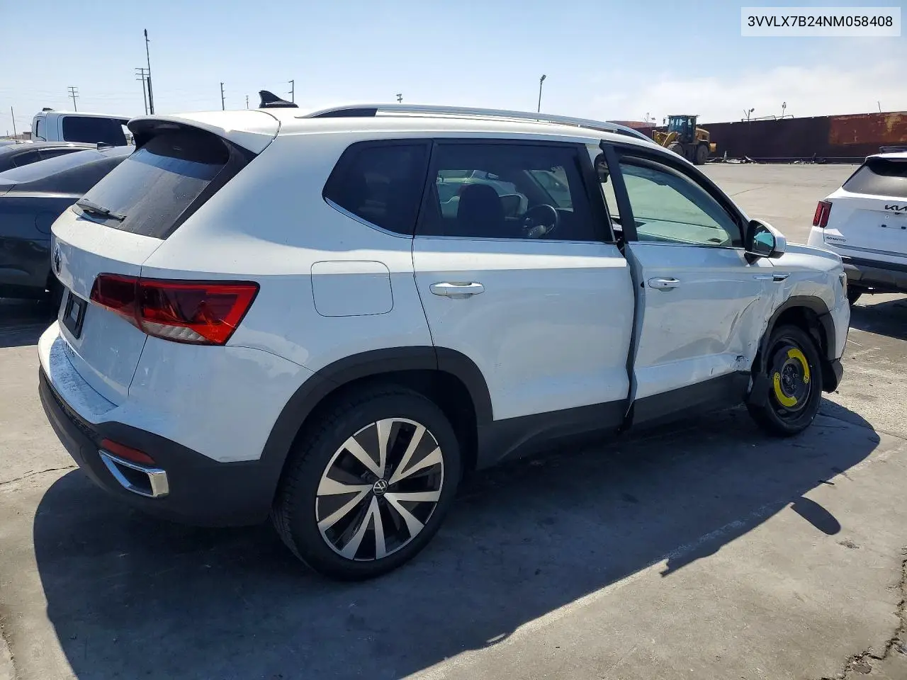 2022 Volkswagen Taos Se Iq Drive VIN: 3VVLX7B24NM058408 Lot: 61410496