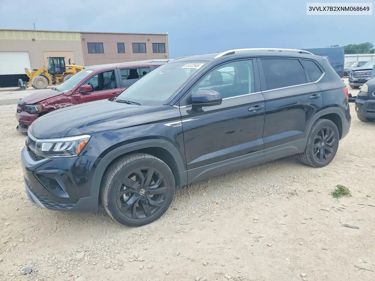 2022 Volkswagen Taos Se Iq Drive VIN: 3VVLX7B2XNM068649 Lot: 61412546