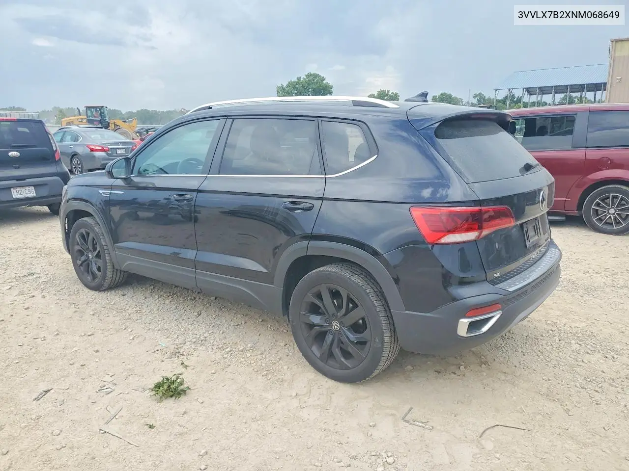 2022 Volkswagen Taos Se Iq Drive VIN: 3VVLX7B2XNM068649 Lot: 61412546