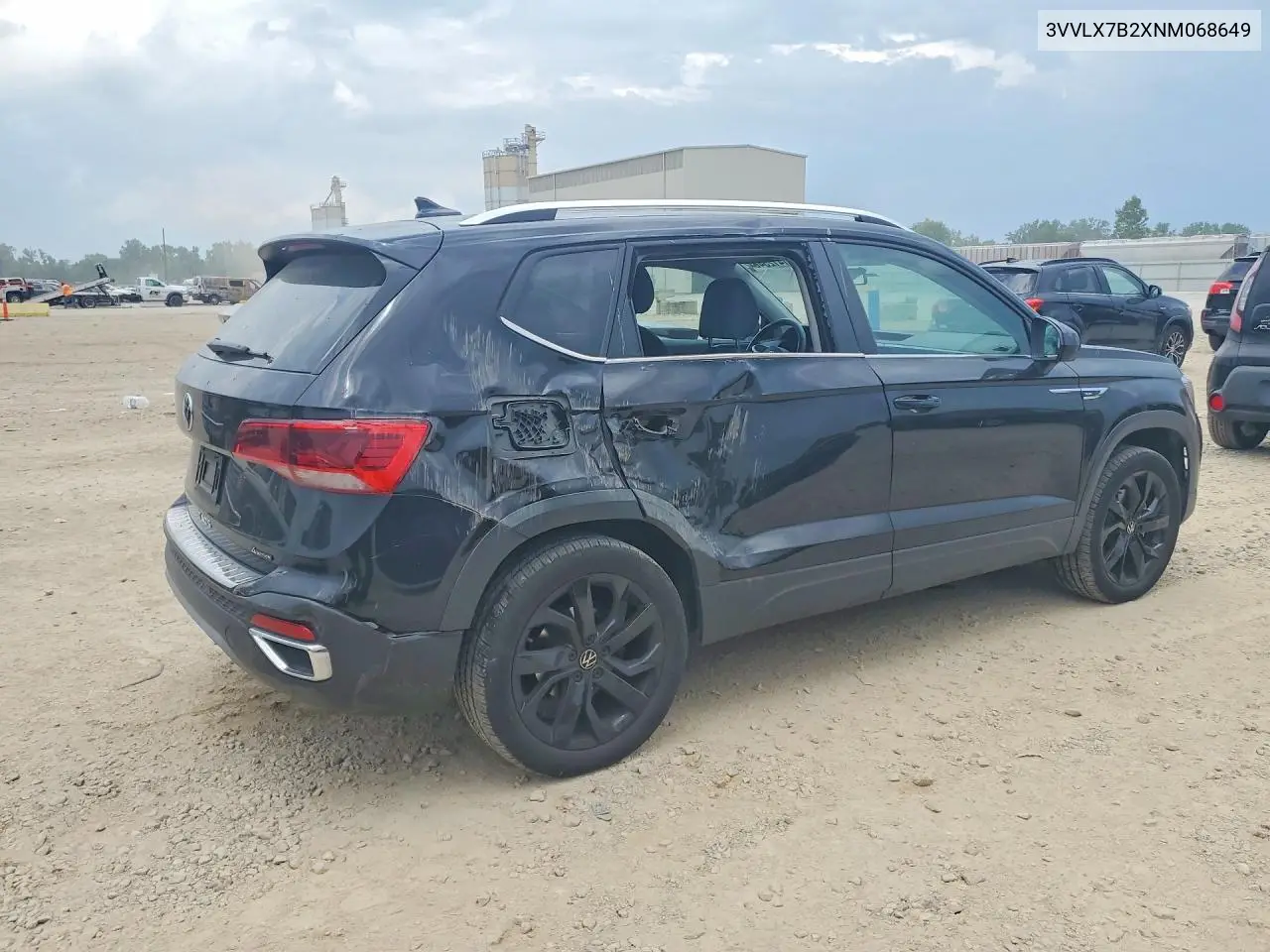 2022 Volkswagen Taos Se Iq Drive VIN: 3VVLX7B2XNM068649 Lot: 61412546