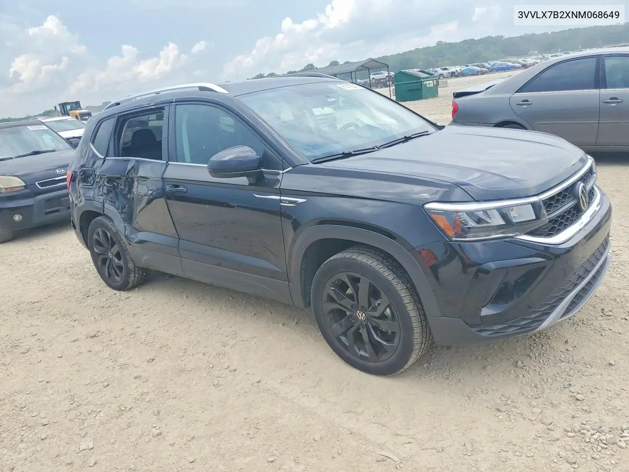 2022 Volkswagen Taos Se Iq Drive VIN: 3VVLX7B2XNM068649 Lot: 61412546