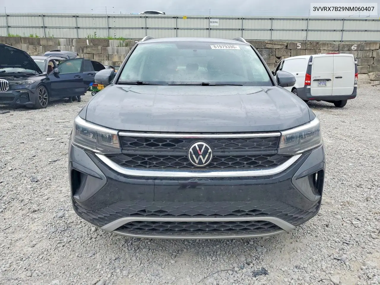 2022 Volkswagen Taos Se VIN: 3VVRX7B29NM060407 Lot: 61979396