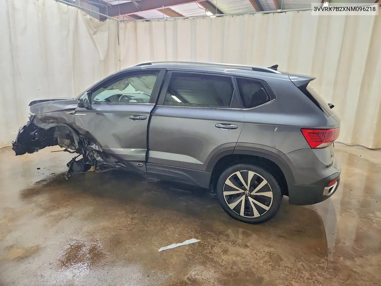2022 Volkswagen Taos Se VIN: 3VVRX7B2XNM096218 Lot: 79004465