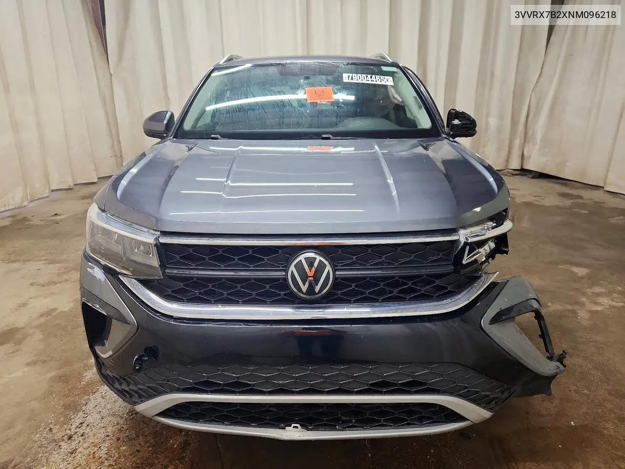 2022 Volkswagen Taos Se VIN: 3VVRX7B2XNM096218 Lot: 79004465