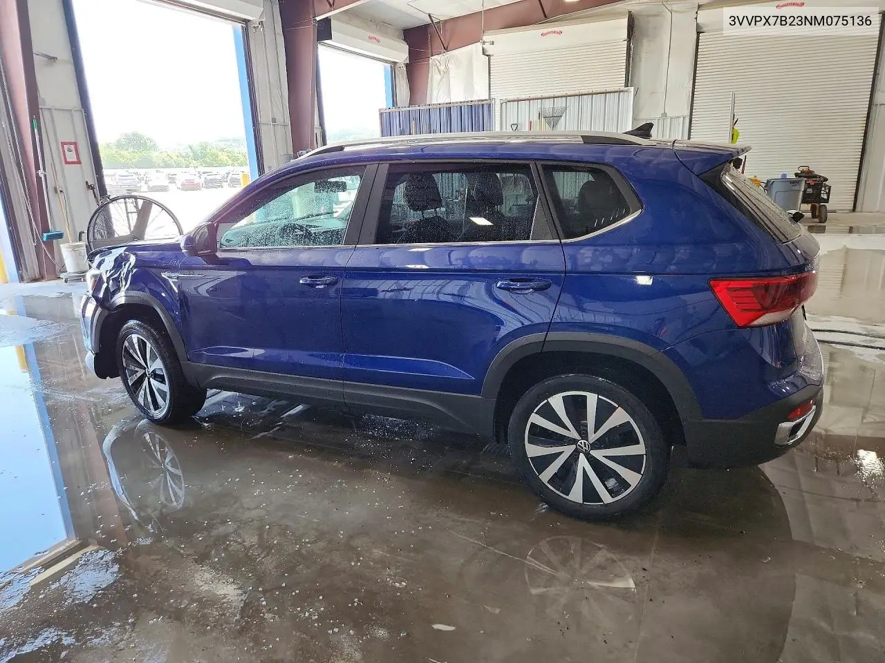 2022 Volkswagen Taos Se Iq Drive VIN: 3VVPX7B23NM075136 Lot: 85456365