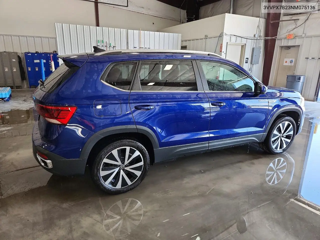 2022 Volkswagen Taos Se Iq Drive VIN: 3VVPX7B23NM075136 Lot: 85456365