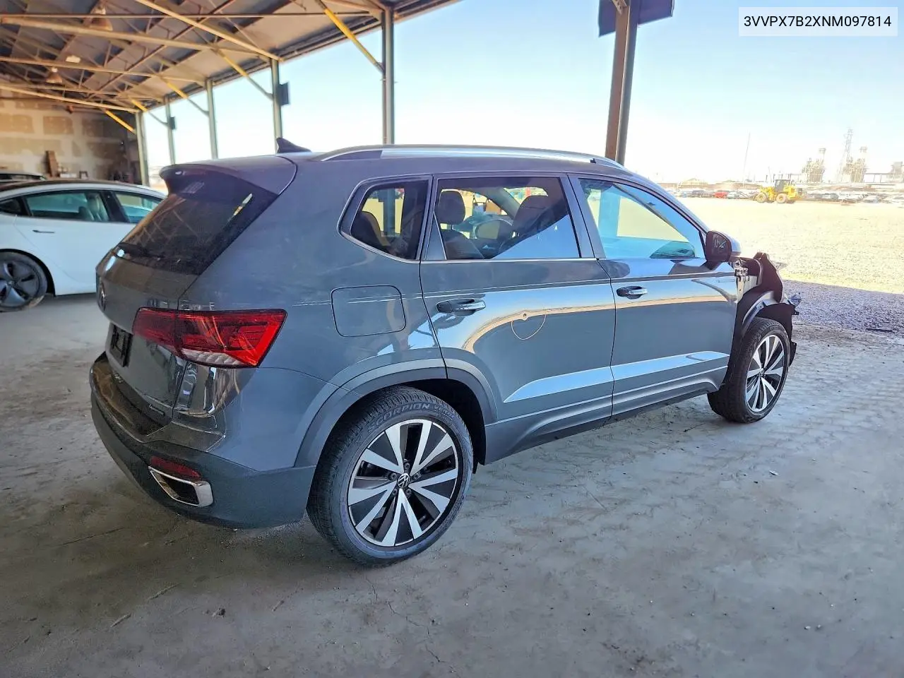 2022 Volkswagen Taos Se Iq Drive VIN: 3VVPX7B2XNM097814 Lot: 85987245