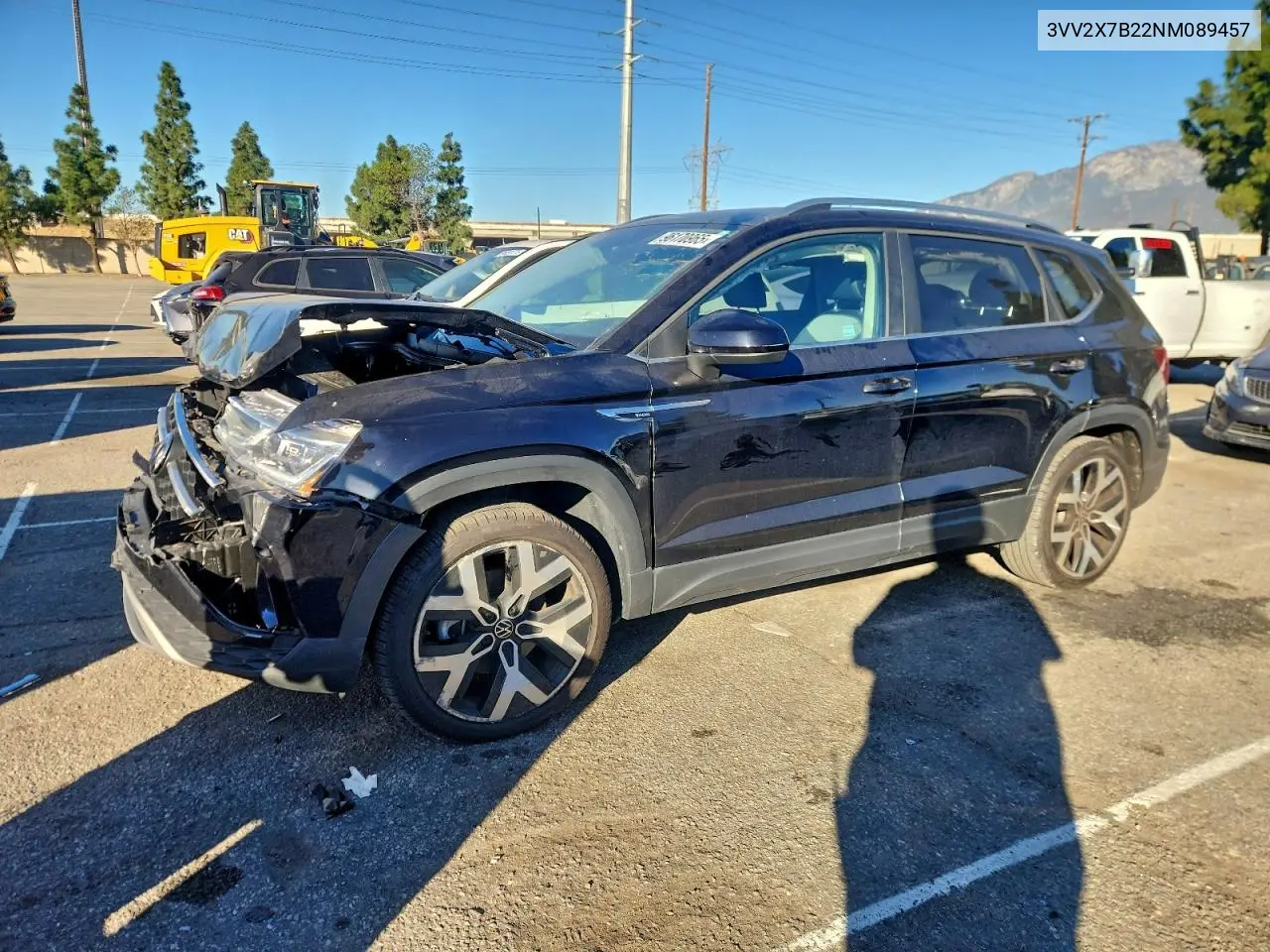 3VV2X7B22NM089457 2022 Volkswagen Taos Sel