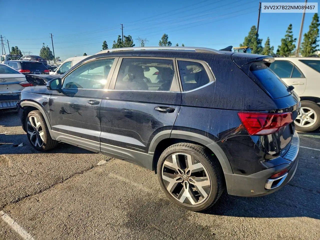 3VV2X7B22NM089457 2022 Volkswagen Taos Sel