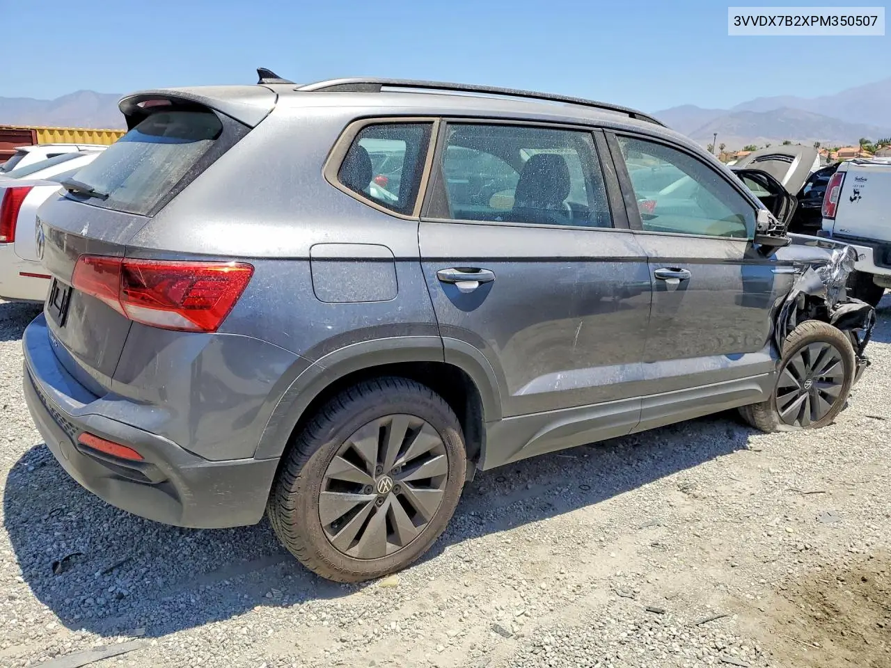 2023 Volkswagen Taos S VIN: 3VVDX7B2XPM350507 Lot: 55657206