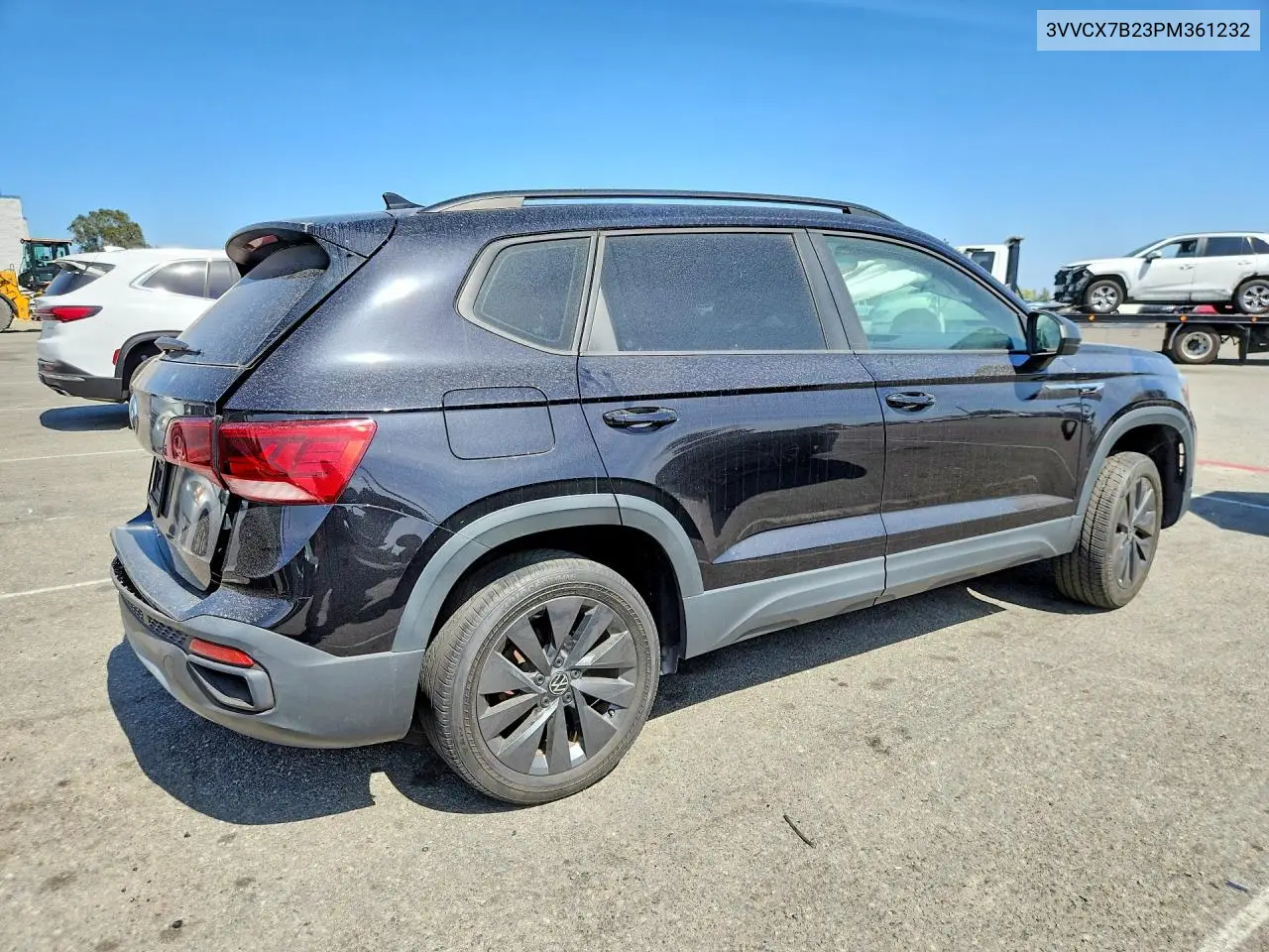 2023 Volkswagen Taos S VIN: 3VVCX7B23PM361232 Lot: 56656226