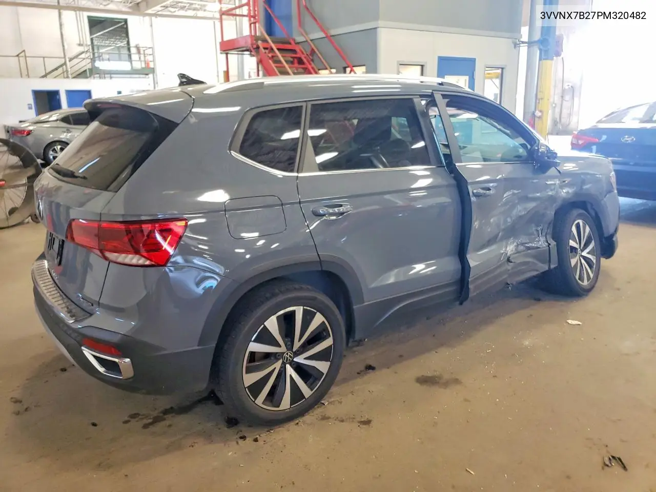 2023 Volkswagen Taos Se VIN: 3VVNX7B27PM320482 Lot: 57041856