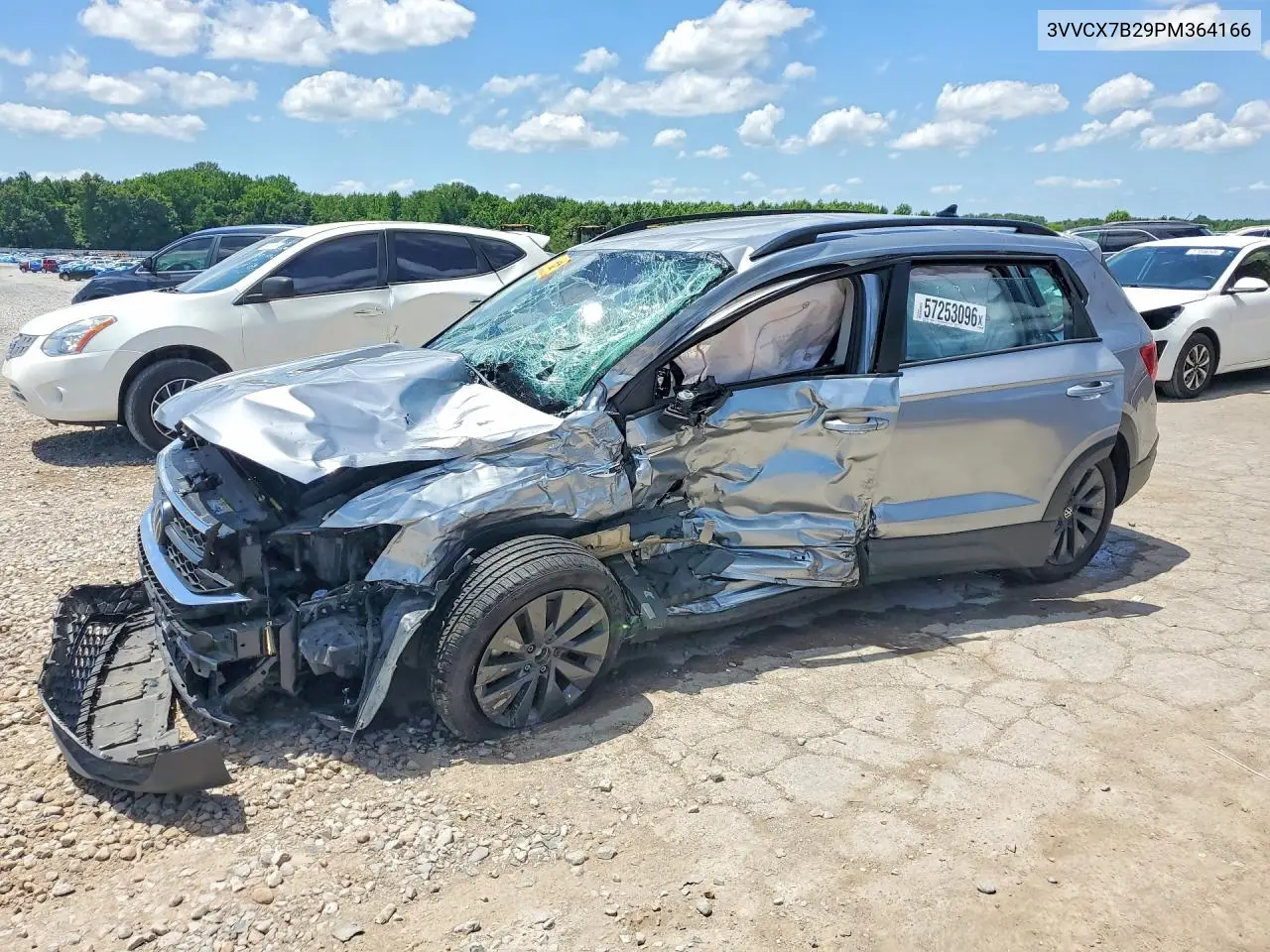 2023 Volkswagen Taos S VIN: 3VVCX7B29PM364166 Lot: 57253096