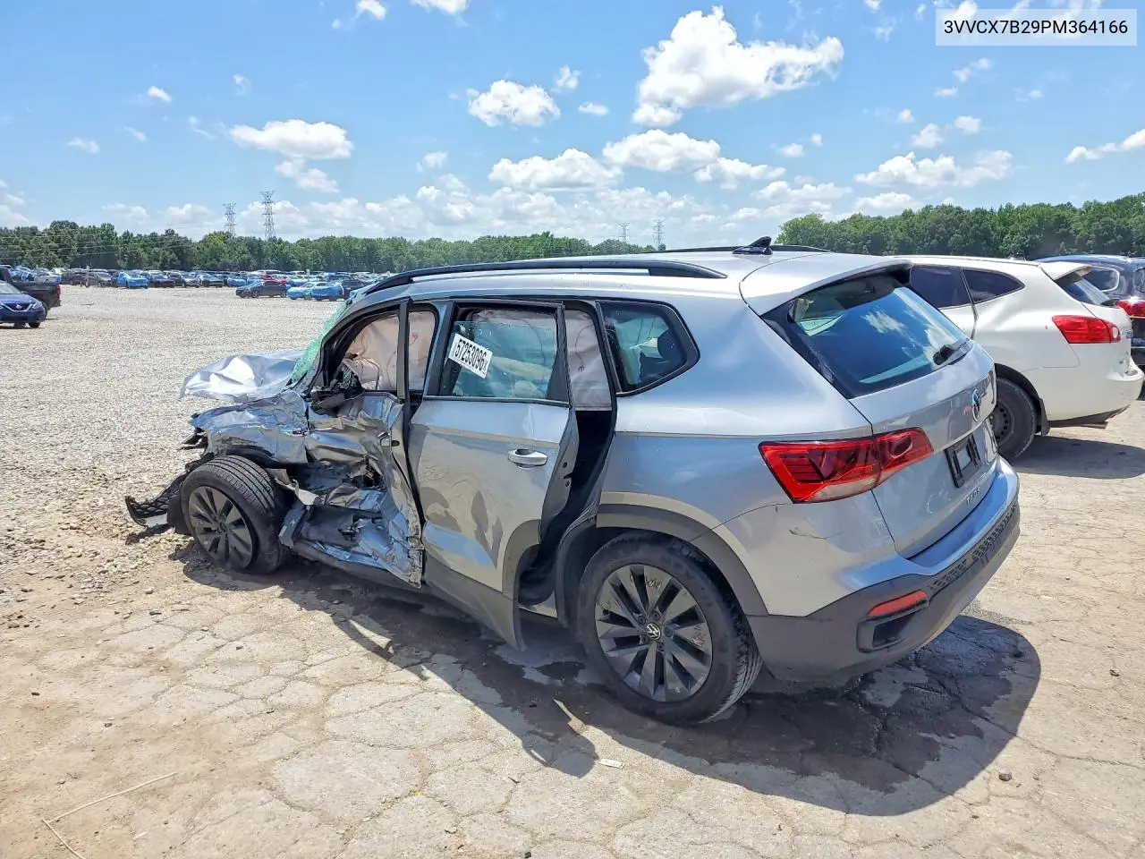 2023 Volkswagen Taos S VIN: 3VVCX7B29PM364166 Lot: 57253096