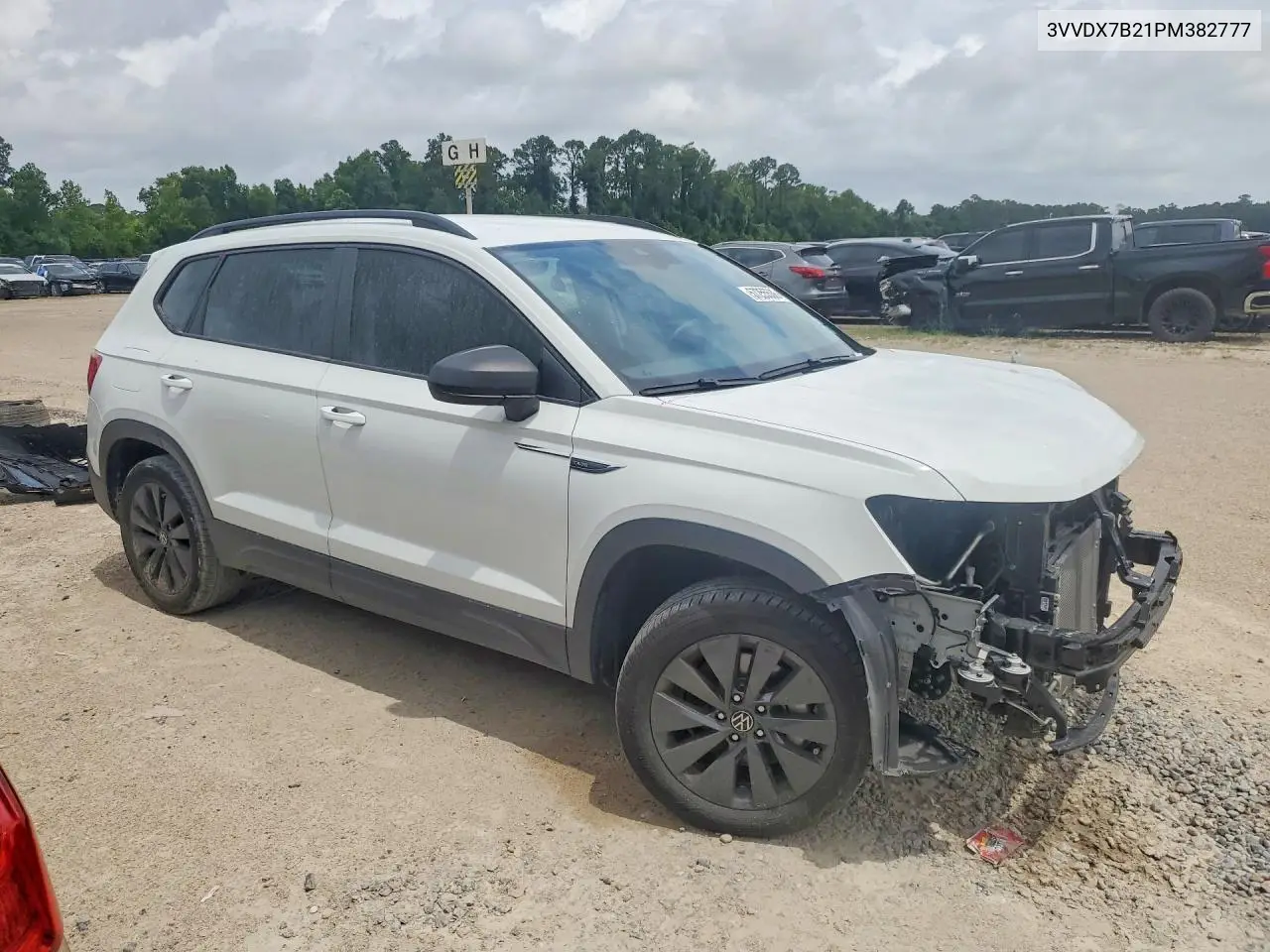 2023 Volkswagen Taos S VIN: 3VVDX7B21PM382777 Lot: 57255536