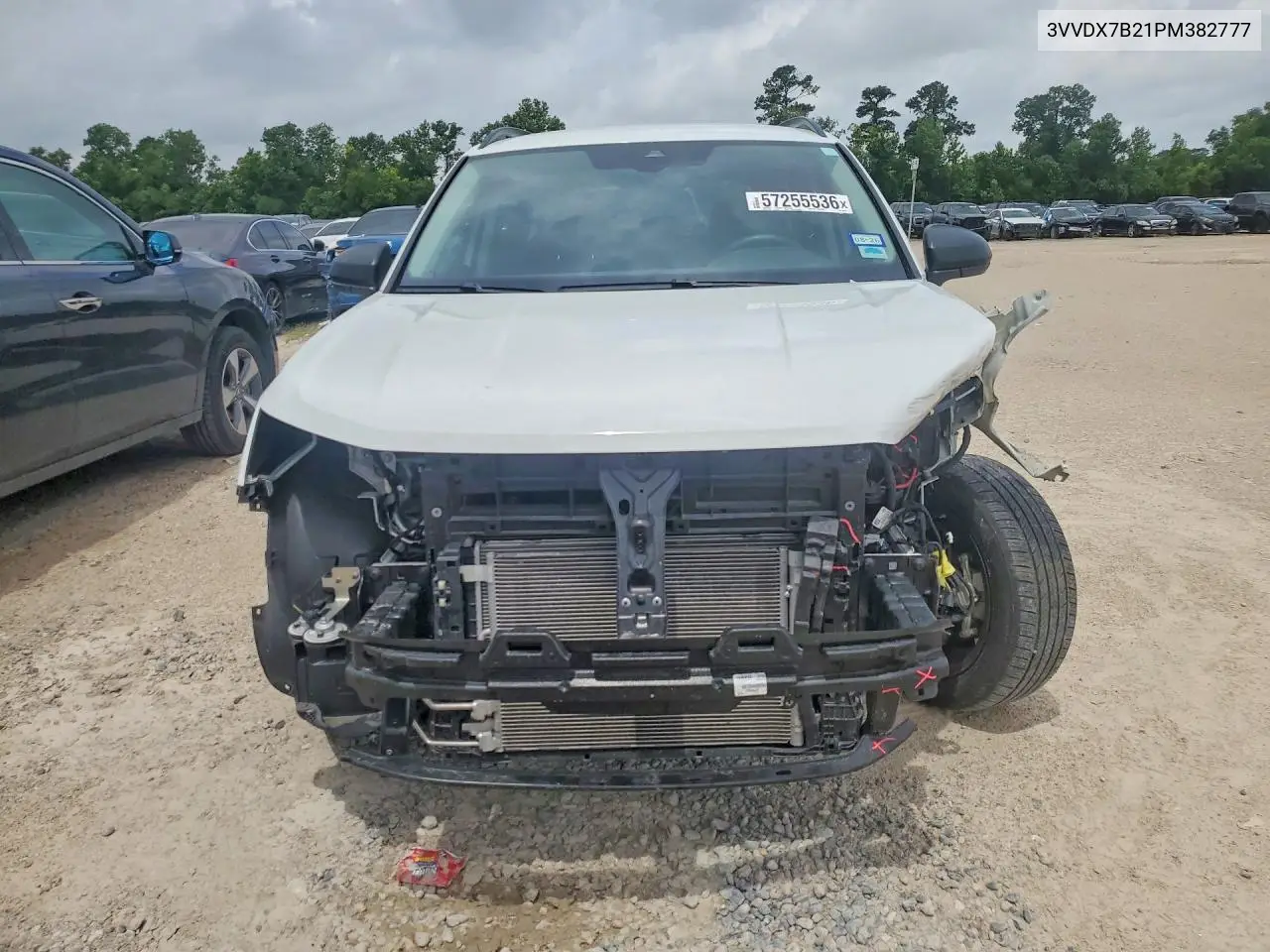 2023 Volkswagen Taos S VIN: 3VVDX7B21PM382777 Lot: 57255536