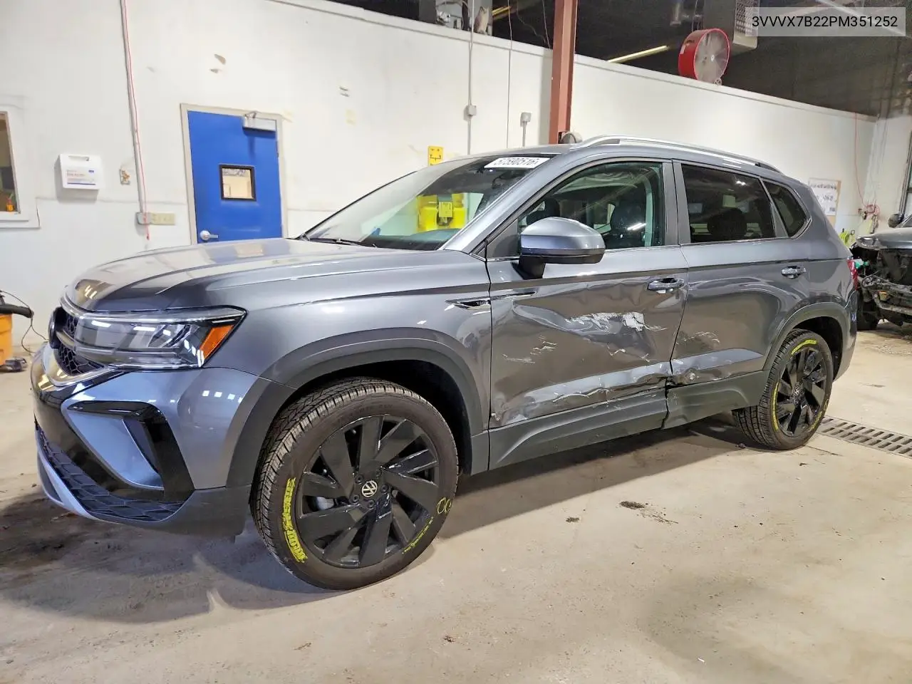 2023 Volkswagen Taos Se VIN: 3VVVX7B22PM351252 Lot: 57590516