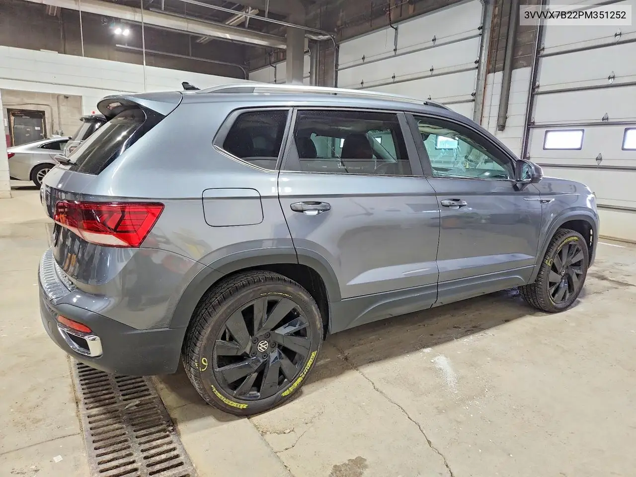 2023 Volkswagen Taos Se VIN: 3VVVX7B22PM351252 Lot: 57590516