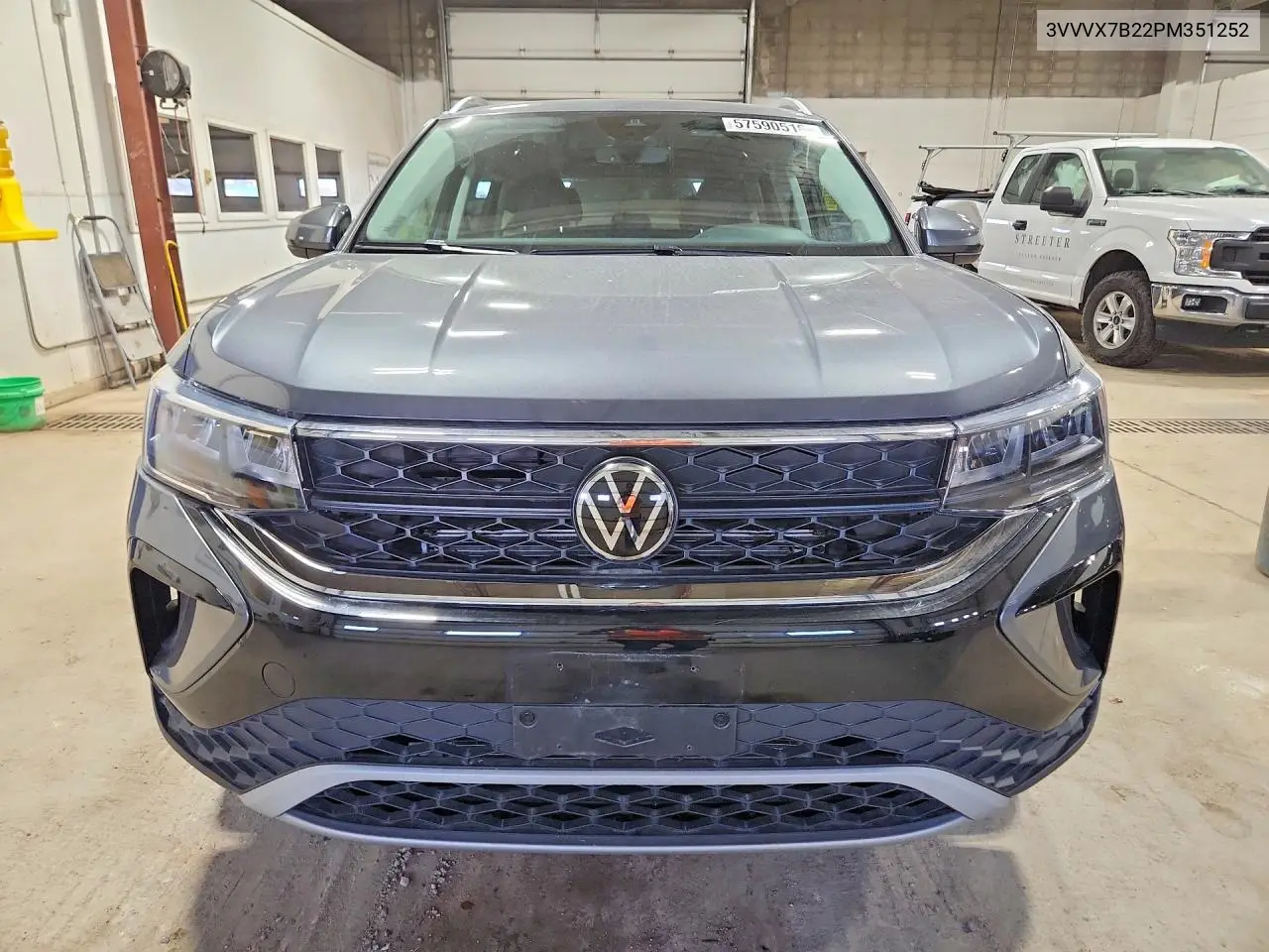 2023 Volkswagen Taos Se VIN: 3VVVX7B22PM351252 Lot: 57590516