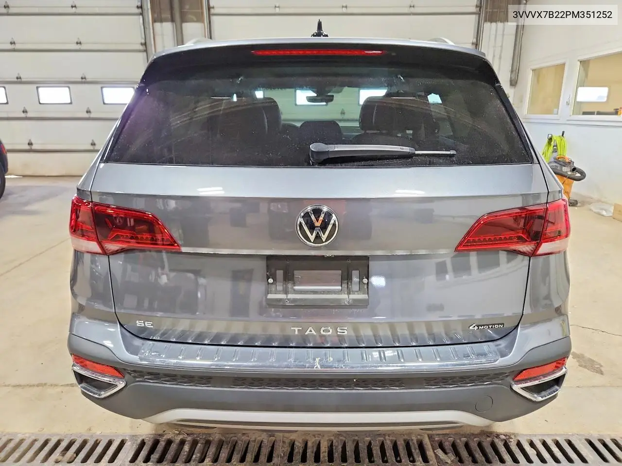 2023 Volkswagen Taos Se VIN: 3VVVX7B22PM351252 Lot: 57590516