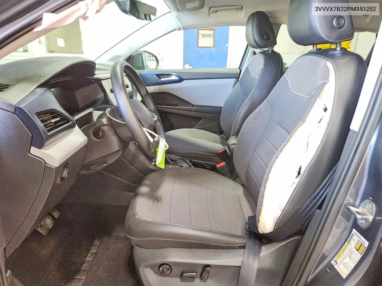 2023 Volkswagen Taos Se VIN: 3VVVX7B22PM351252 Lot: 57590516