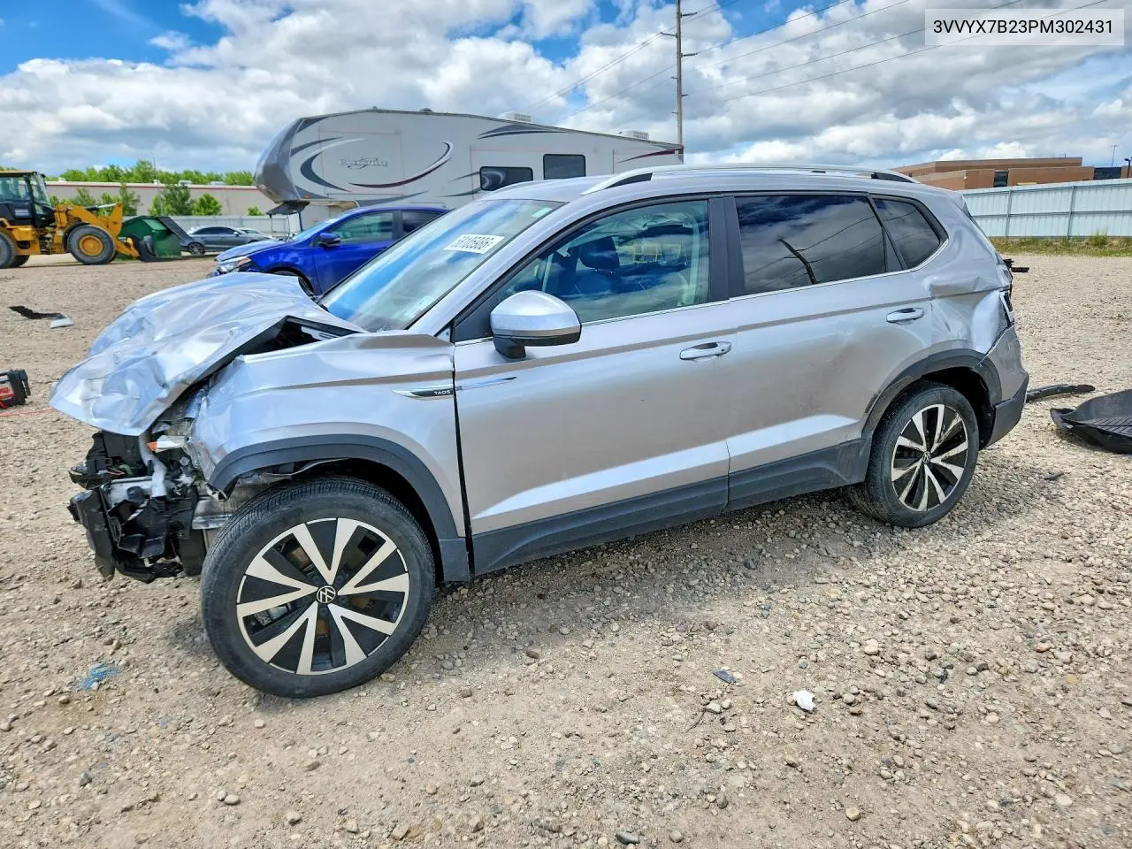 2023 Volkswagen Taos Se VIN: 3VVYX7B23PM302431 Lot: 58105986