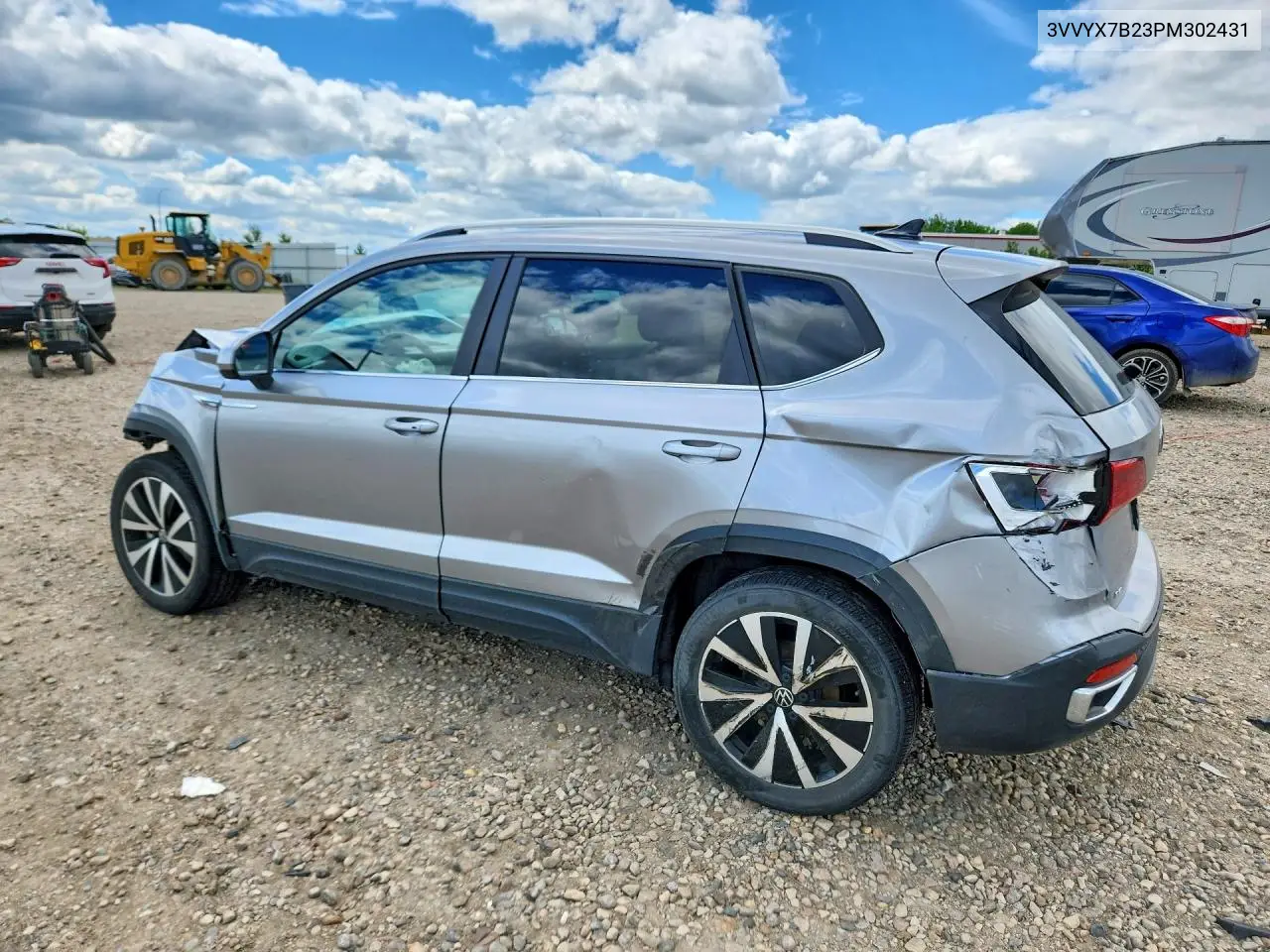 2023 Volkswagen Taos Se VIN: 3VVYX7B23PM302431 Lot: 58105986