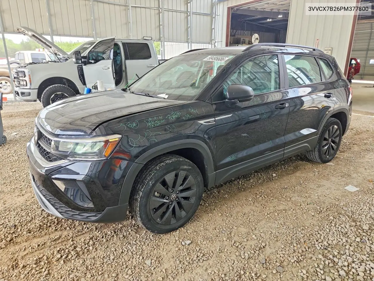 2023 Volkswagen Taos S VIN: 3VVCX7B26PM377800 Lot: 58495686