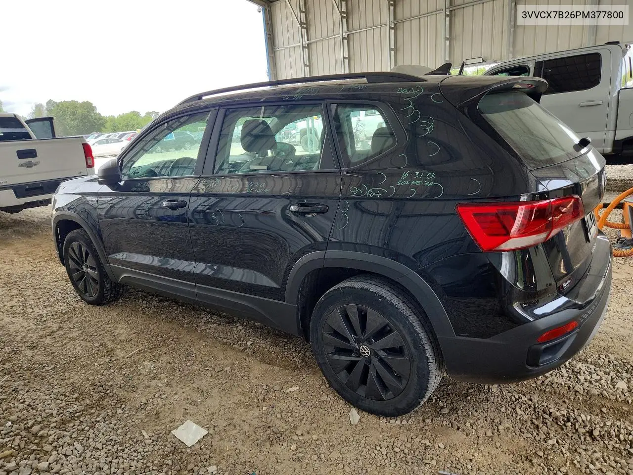 2023 Volkswagen Taos S VIN: 3VVCX7B26PM377800 Lot: 58495686